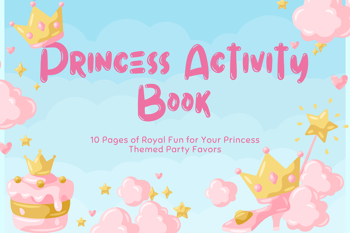 Princess Themed Activity Book, a Presentation Template by Contento BH (Photo 1 of 4)