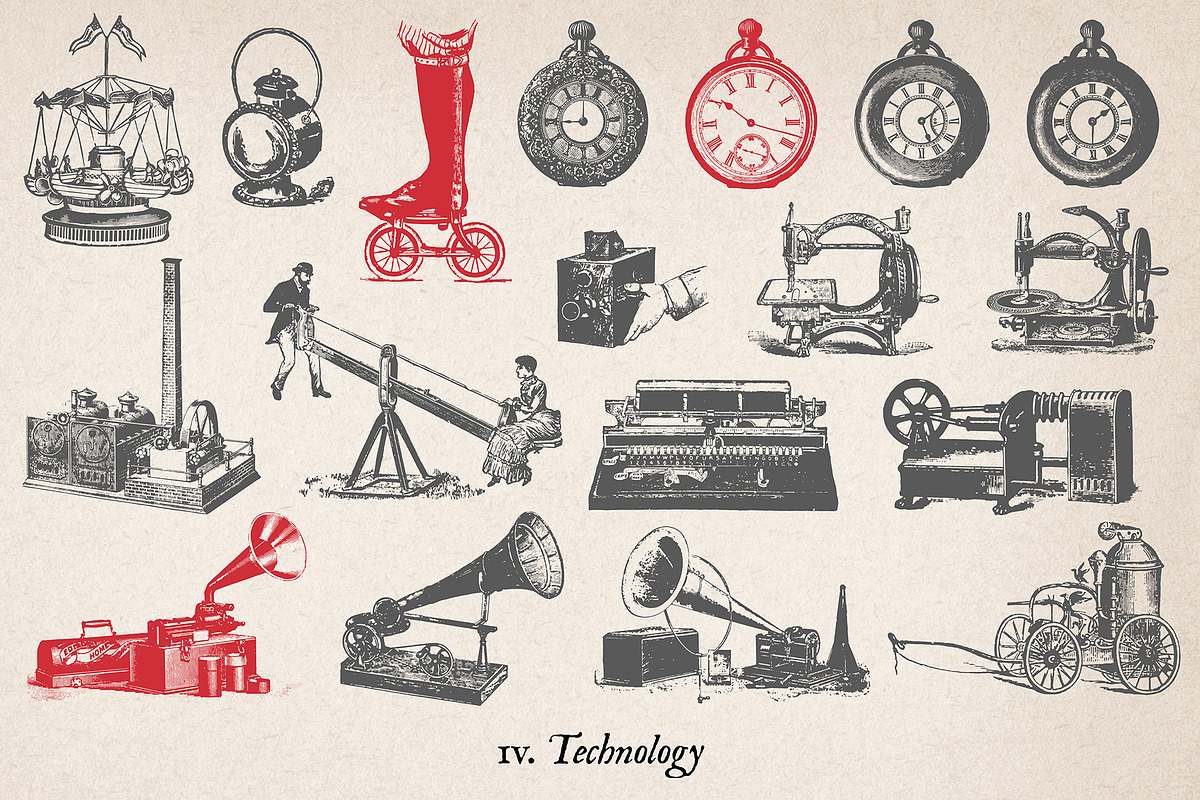 146 Vintage Illustrations, an Object Illustration by Polymath (Photo 8 of 14)