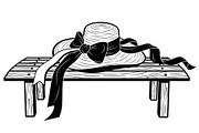 Vintage Park Bench Vector Bundle, an Illustration by jahid234 (Thumbnail 16 of 49)