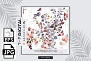 Winter Watercolor Floral pattern., a Decorative Illustration by pixel stock ( pattern ) (Thumbnail 1 of 5)