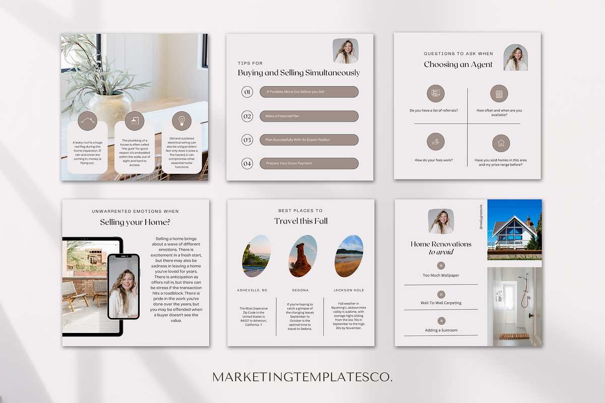 August Real Estate Social Media Post, a Social Media Template by Marketing Templates Co. (Photo 4 of 9)