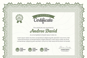 Certificate Brush Frames Collection