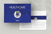 Medical Brochure Landscape Template, a Brochure Template by Pixelpick (Thumbnail 1 of 9)
