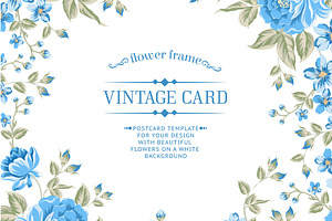 12 Vintage Card Templates