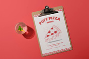 Vintage Pizza Menu, a Stationery Template by Neermana (Thumbnail 3 of 4)