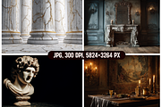 Classic and Baroque Photo Backdrops, an Object Graphic by PrintHaven Designs (Thumbnail 7 of 11)