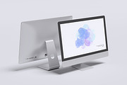 iMac Screen Mockup, a Mac Mockup by graphicstory (Thumbnail 5 of 9)