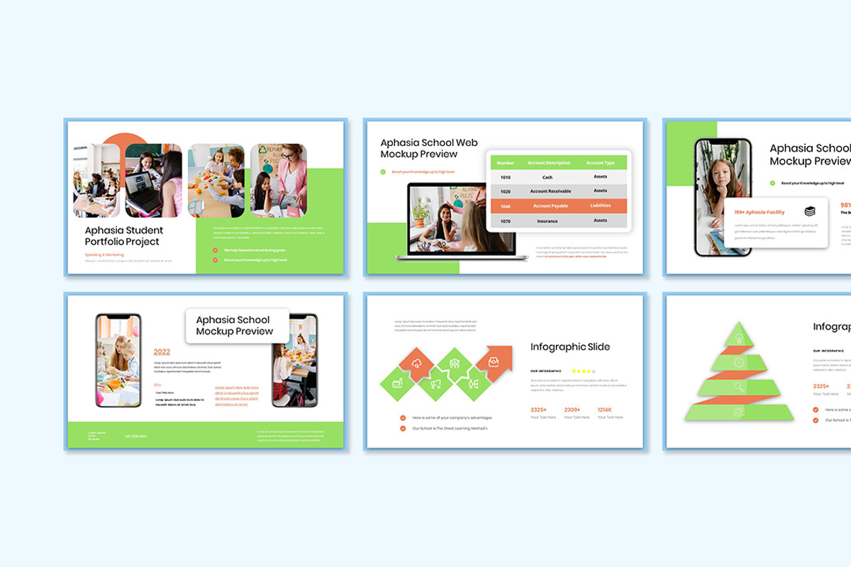 Aphasia Education Presentation Temp, a Presentation Template by Analogous Temp (Photo 4 of 5)