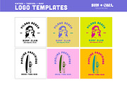 Vintage Tropical Surf Logo Templates, a Branding & Logo Template by sungirlgraphics (Thumbnail 8 of 12)