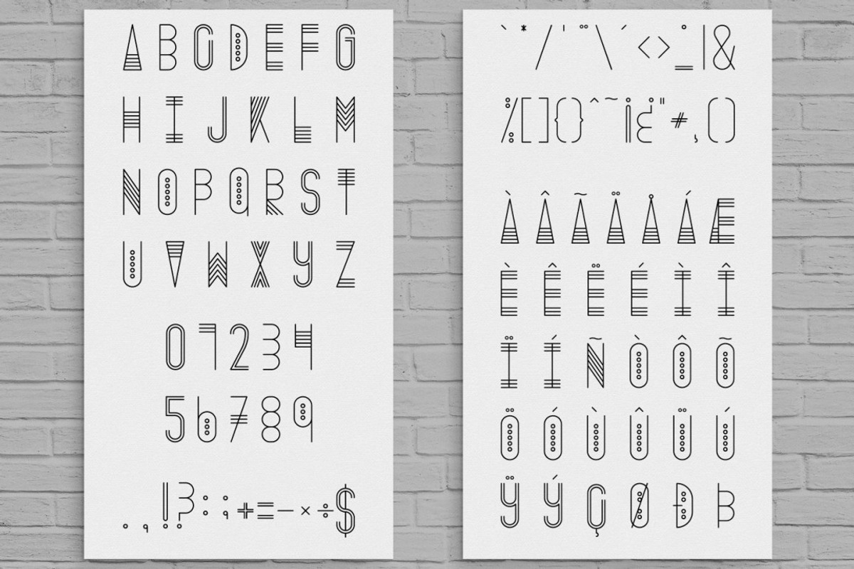 Astrid - Thin Decorative Font preview 6