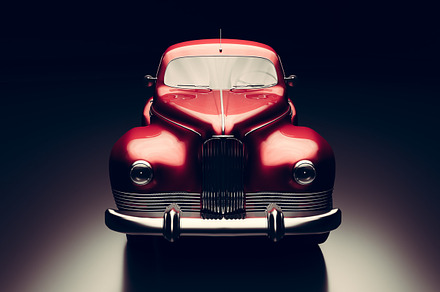 Classic retro car. Vintage vehicle., a Transportation Photo by Photocreo Michal Bednarek