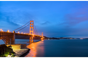 The golden gate bridge in san stock photo containing san francisco and bridge, an Architecture Photo by Leonid Andronov