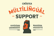Crostea – Retro Display Serif Font, a Serif Font by Drizy (Thumbnail 11 of 20)