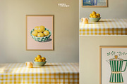 Frame Mockup PSD Interior Kitchen, a Mockup by momomockps (Thumbnail 4 of 8)