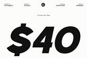 CS Generic – Bold Sans Serif, a Sans Serif Font by Craft Supply Co. (Thumbnail 4 of 8)