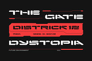 Vancord - Futuristic Display Font, a Font by Typia Nesia (Thumbnail 3 of 14)