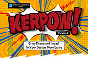 Kerpow! - Affinity Vector Brushes, a Brush Add-On by DonkeyWorx (Thumbnail 1 of 6)