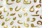 16 Golden Pattern Textures, a Pattern Graphic by Designbase (Thumbnail 5 of 6)