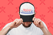 Summer Baseball is Groovy font duo, a Handwritten Font by Brown Cupple (Thumbnail 2 of 8)