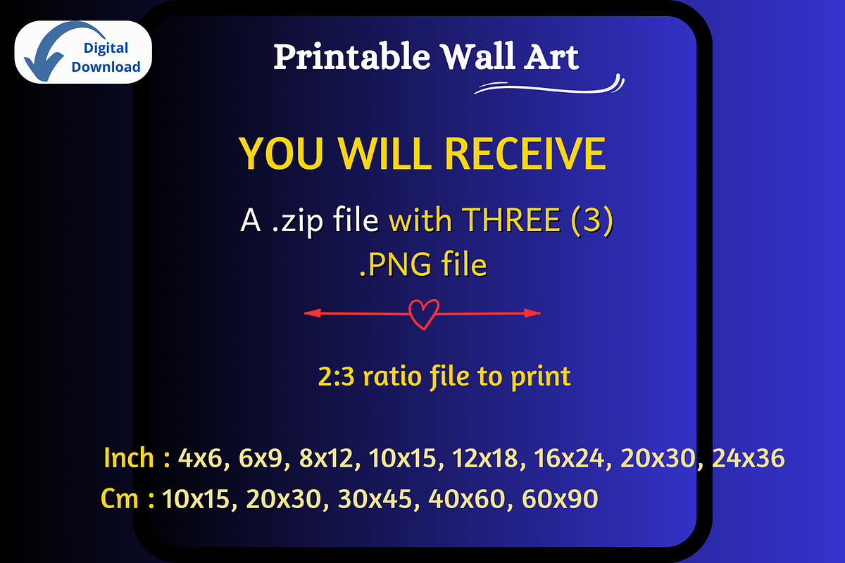 Spiritual Positive Quote Print Wall, a Poster Template by MagicLove Creations (Photo 9 of 10)