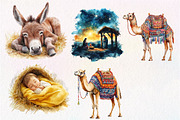 Christmas Nativity Sublimation Clipa, an Illustration by Dream Creation (Thumbnail 6 of 6)