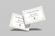 Certificate Mockup, an Advertising Mockup by ZifaraDesign (Thumbnail 3 of 11)