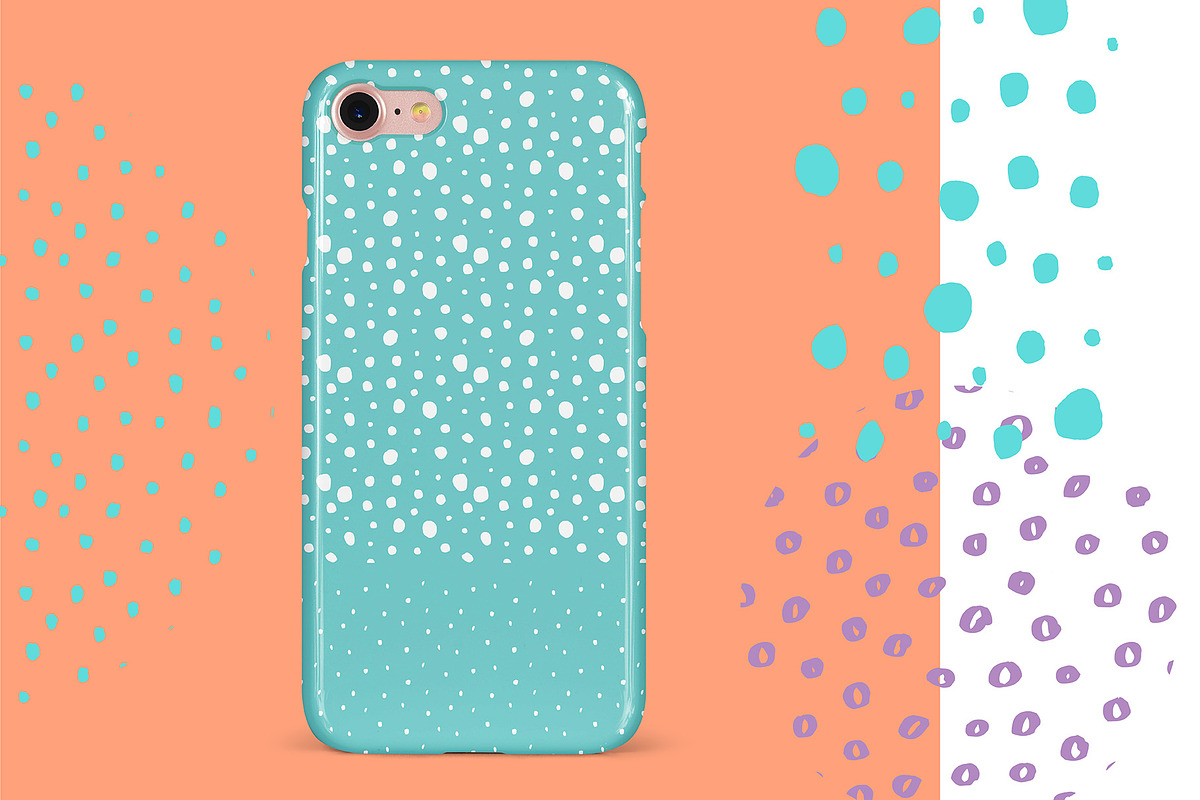 Speckle Dot Brush Abstract Patterns, a Pattern Graphic by Wildflower June (Photo 3 of 8)
