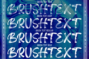 Brush Text SVG FONT, a Blackletter Font by Creative Keelik (Thumbnail 5 of 7)