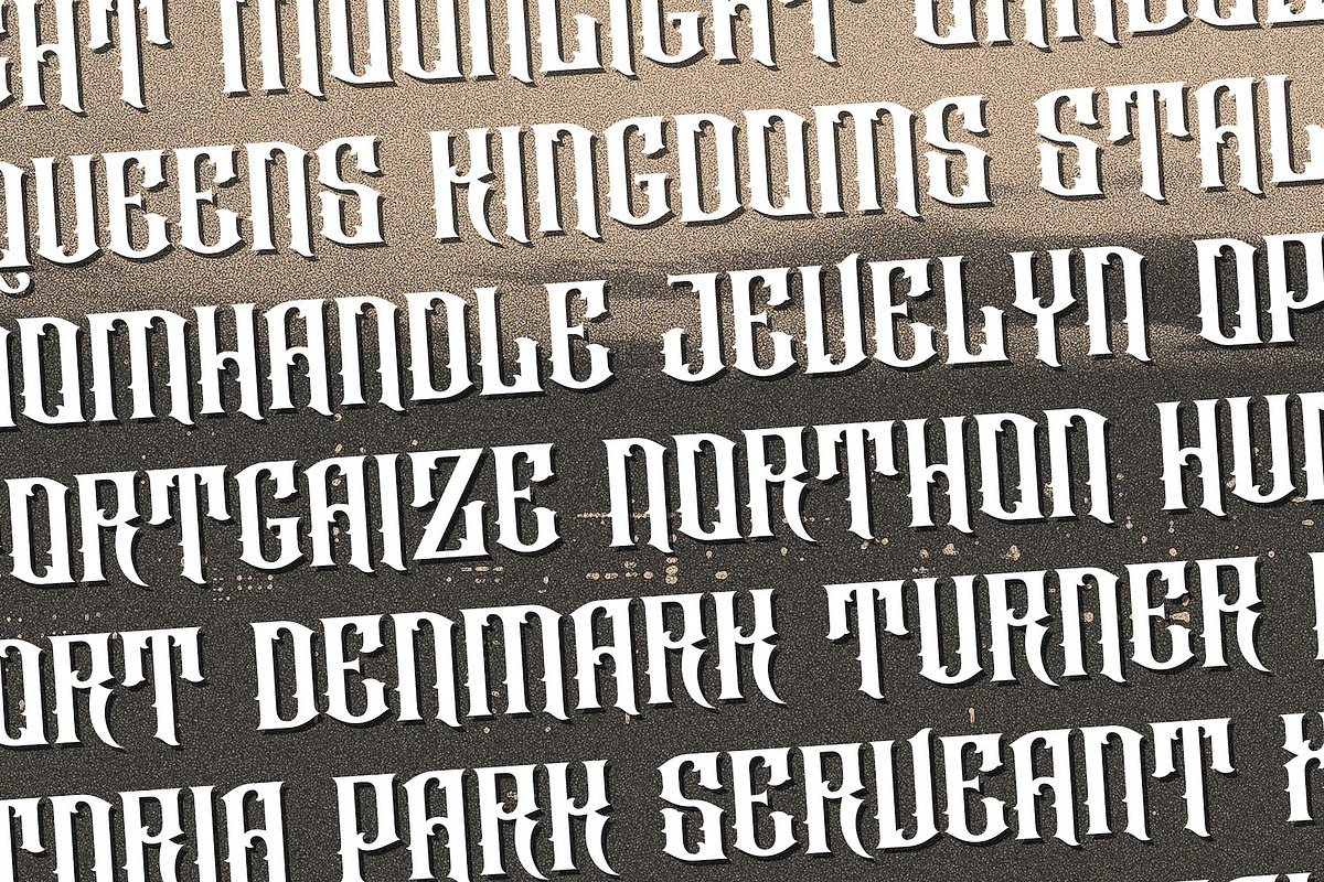 Raizen - Victorian Style Font, a Blackletter Font by StringLabs (Photo 11 of 15)