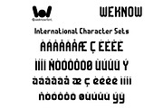 Checkmate font, a Sans Serif Font by weknow (Thumbnail 8 of 8)