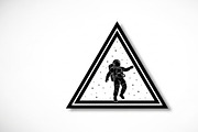 This vector astronaut artwork, an Illustration by Amazin_art (Thumbnail 6 of 30)