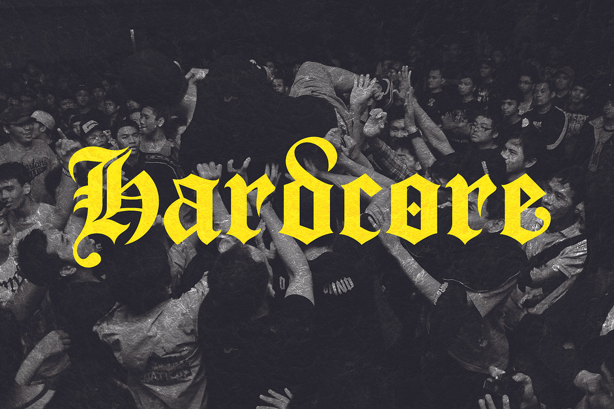 Dream Culture (intro sale), a Blackletter Font by Rvq Type Foundry (Photo 4 of 8)
