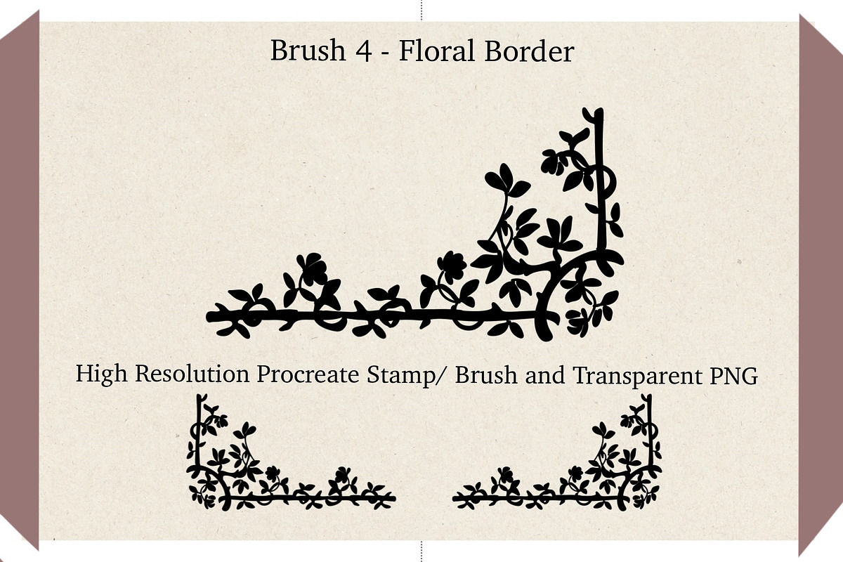 Ornate Procreate Brushes and Stamps, a Brushes & More by Studio Print Co. (Photo 5 of 9)