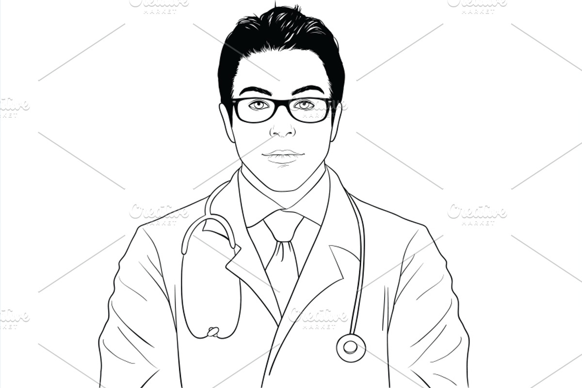 Doctor, a Healthcare Illustration by BusOne (Photo 2 of 3)