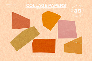 Collage Papers Textures