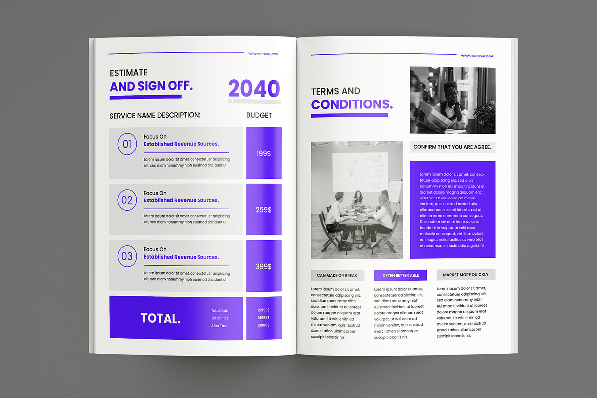 Company Proposal, a Brochure Template by FlyeredTemplate (Photo 10 of 11)