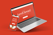 Aarrell Steward - Portfolio Template, an UI Kit Template by Kami Agence (Thumbnail 3 of 5)