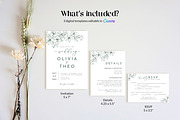 Elegant Wedding Invitation Template, an Invitation Template by Cottontail Paper Shop (Thumbnail 4 of 7)