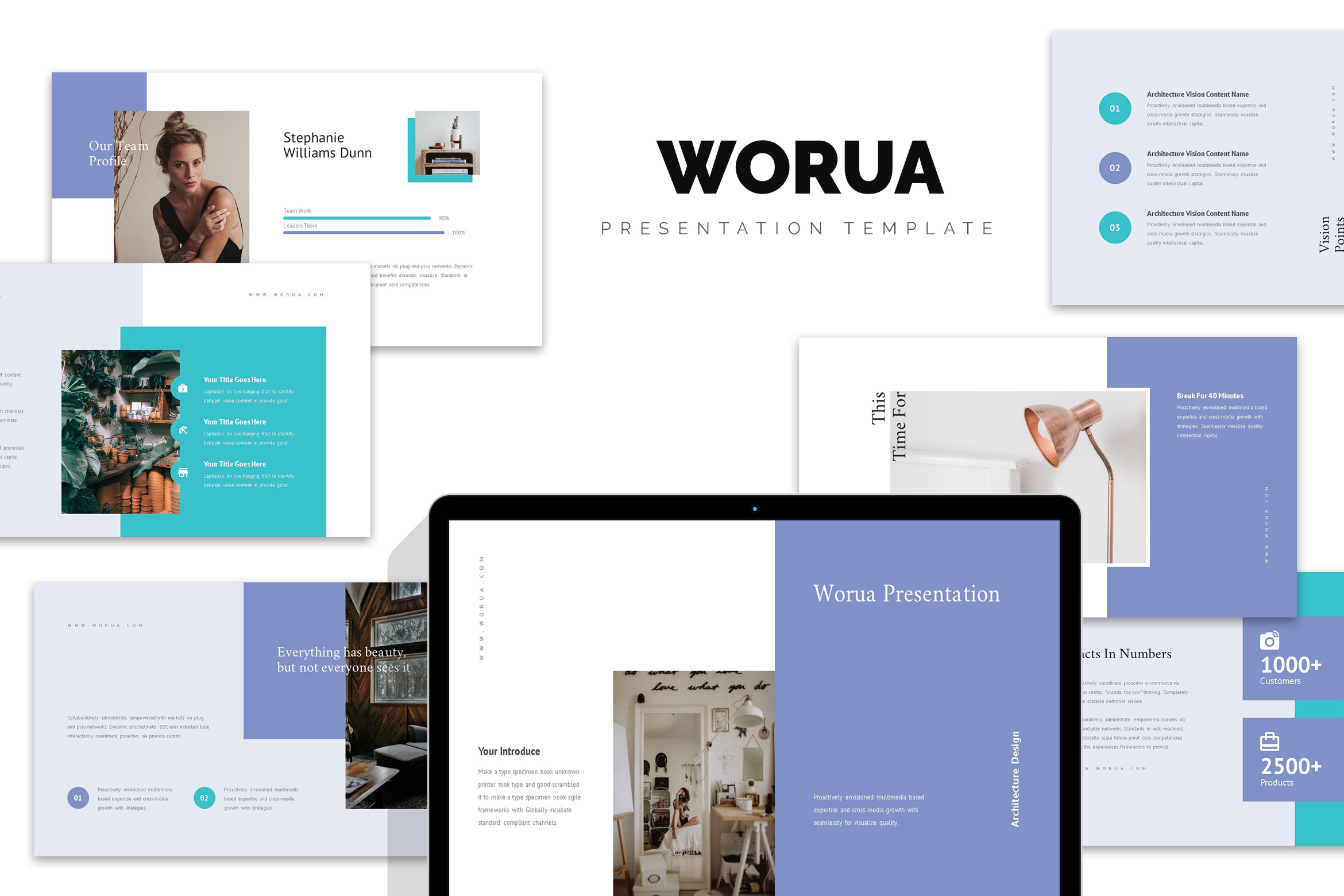 Worua  Home Decor Biz Google Slides by Punkl Camp  Creative Market