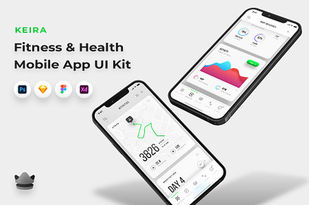 Keira - Fitness & Health App UI Kit