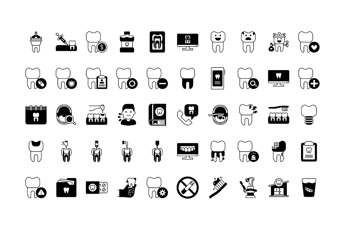 100 Dentist Icons, an Icon by BaconTaco (Photo 11 of 11)