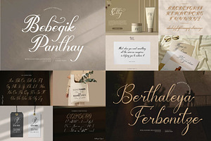 90% OFF! Elegant Script Font Bundle