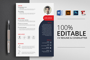 Stylish Word CV Resume