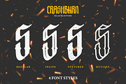 Crashburn | Blackletter Font, a Blackletter Font by yellowline (Thumbnail 4 of 7)