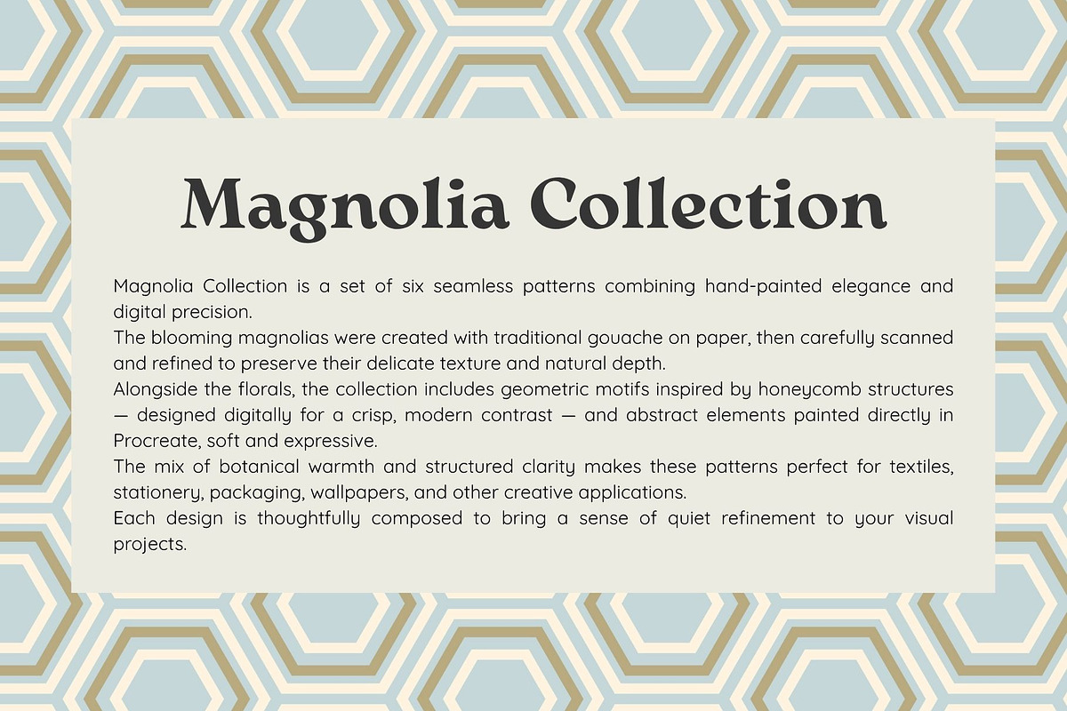 Magnolia Collection, a Decorative Illustration by StudioLapis (Photo 2 of 7)