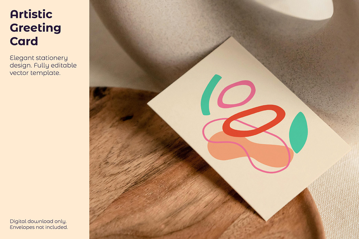 Abstract floral illustration, a Decorative Illustration by VectorBird (Photo 7 of 7)