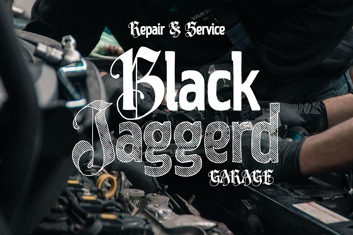Drakewyn, a Blackletter Font by din-studio.com (Photo 11 of 12)