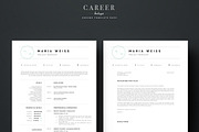 Modern Resume & CoverLetter Template, a Resume Template by careerboutique (Thumbnail 6 of 6)