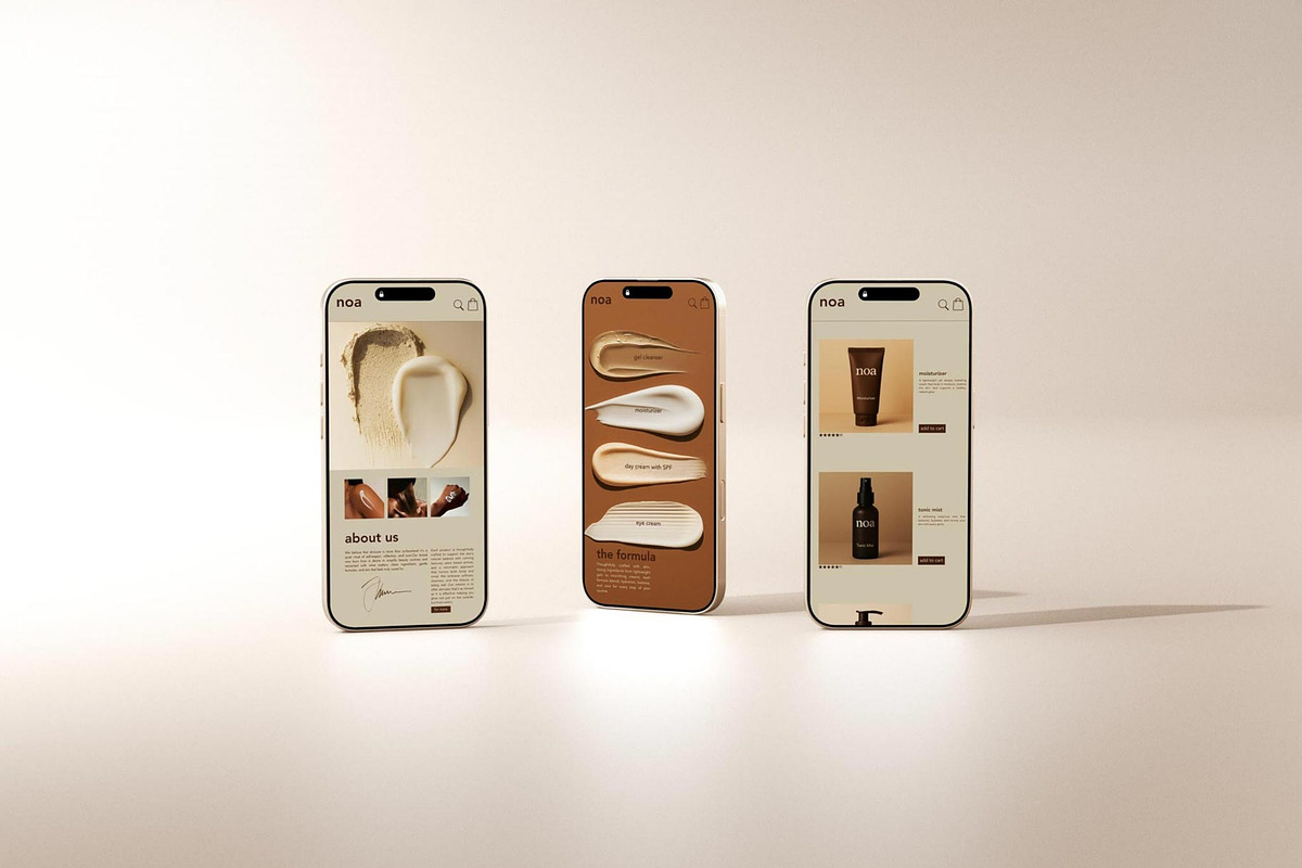 Noa Device Mockup Collection, an iPhone Mockup by Mockup Line (Photo 3 of 7)