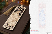 Wooden Jesus Bookmarks SVG Bundle, a Decorative Illustration by svgocean (Thumbnail 5 of 13)